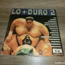 Discos de vinilo: LO + DURO 2 - ARTISTAS VARIOS (2LPS). Lote 337882193