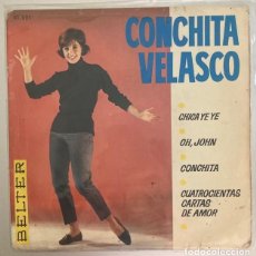 Discos de vinilo: CONCHA VELACO - CHICA YÉ - YÉ. Lote 337894533