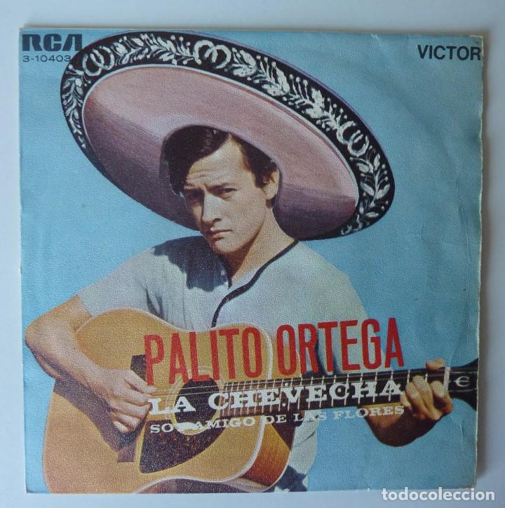 Discos de vinilo: PALITO ORTEGA // LA CHEVECHA // 1969 // SINGLE - Foto 1