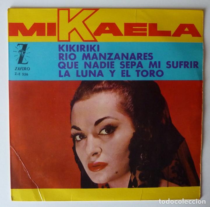 Discos de vinilo: MIKAELA // LA LUNA Y EL TORO+3 // 1964 // EP - Foto 1