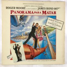 Discos de vinilo: JOHN BARRY – PANORAMA PARA MATAR - ORIGINAL MOTION PICTURE - VINYL, LP, ALBUM, STEREO - SPAIN. Lote 337902323