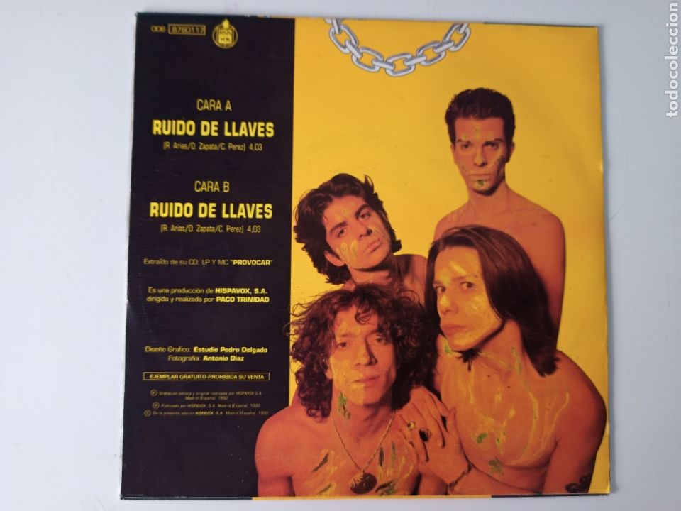 Discos de vinilo: Parachokes - Ruido de llaves - Foto 2