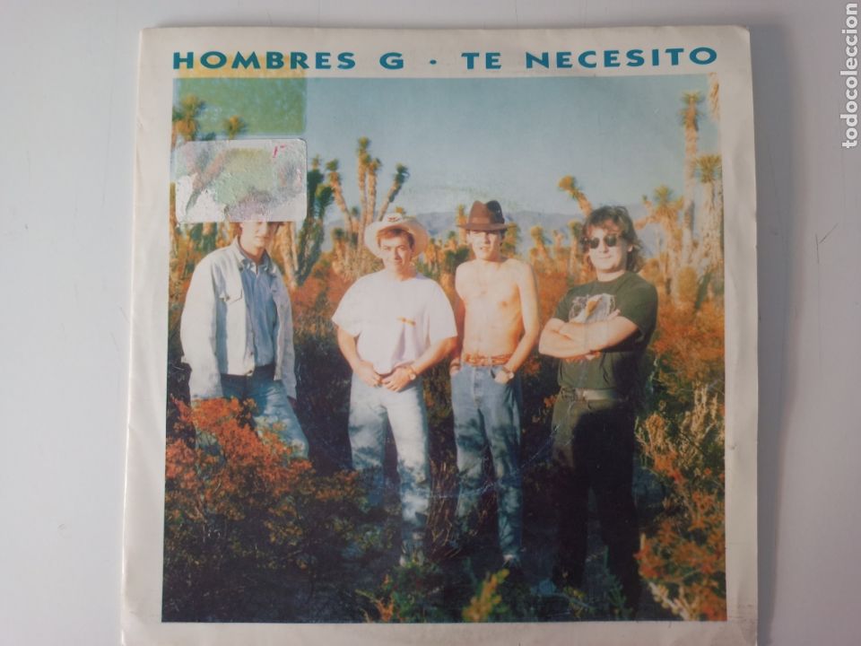 Discos de vinilo: Hombres G - Te necesito - Foto 1