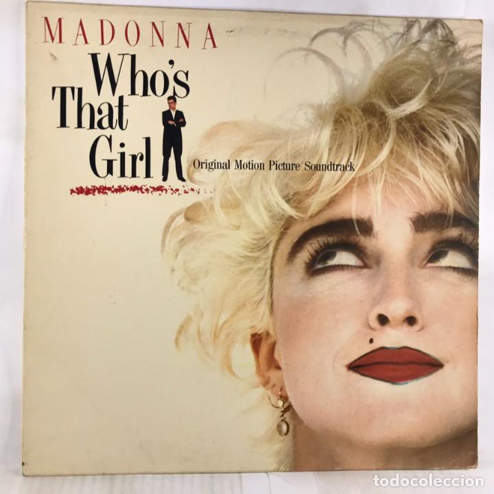 madonna – who's that girl (original motion pict - Acquista Dischi LP di  colonne sonore e di attori su todocoleccion