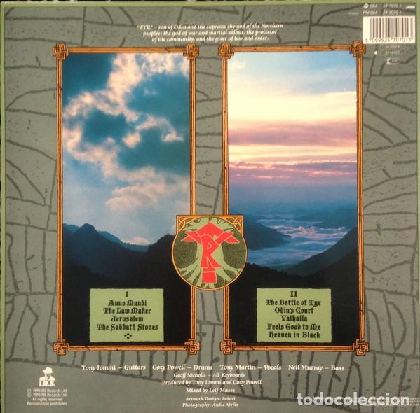Discos de vinilo: Black Sabbath &ndash; Tyr -LP / Germany- - Foto 2