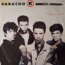 Discos de vinilo: PARACHOKES - VAQUEROS NUEVOS. Lote 338038363