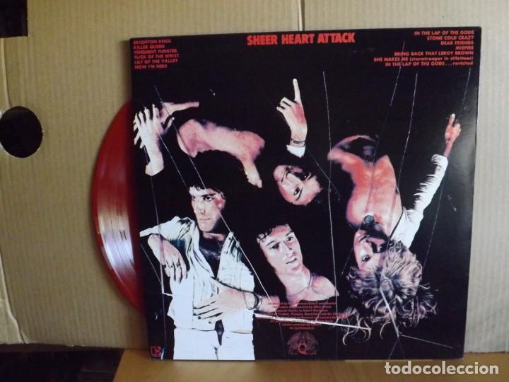 Discos de vinilo: QUEEN ---- SHEER HEART ATTACK - NUEVO -- VINILO ROJO - Foto 2