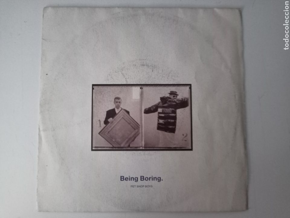 Discos de vinilo: Pet Shop Boys - Being Boring - Foto 1