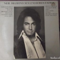 Discos de vinilo: NEIL DIAMOND . SUS 12 MAYORES EXITOS . 1974