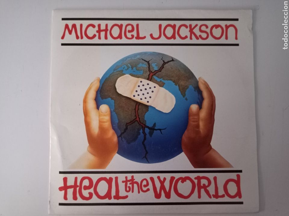 Discos de vinilo: Michael Jackson- Heal the world - Foto 1