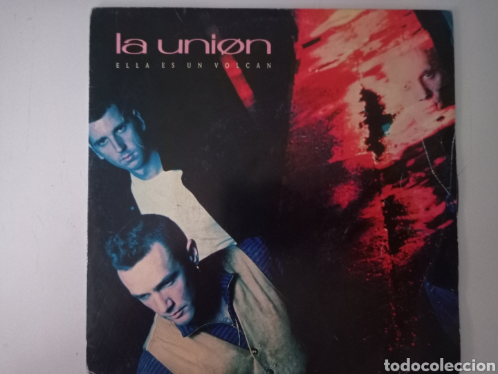 Discos de vinilo: La Uni&oacute;n - Ella es un volc&aacute;n - Foto 1