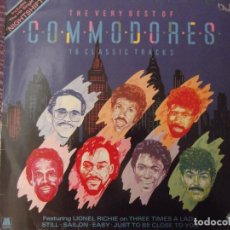 Discos de vinilo: COMMODORES .THE VERY BEST . 16 CLASSIC TRACKS . ( MOTOWN1977)