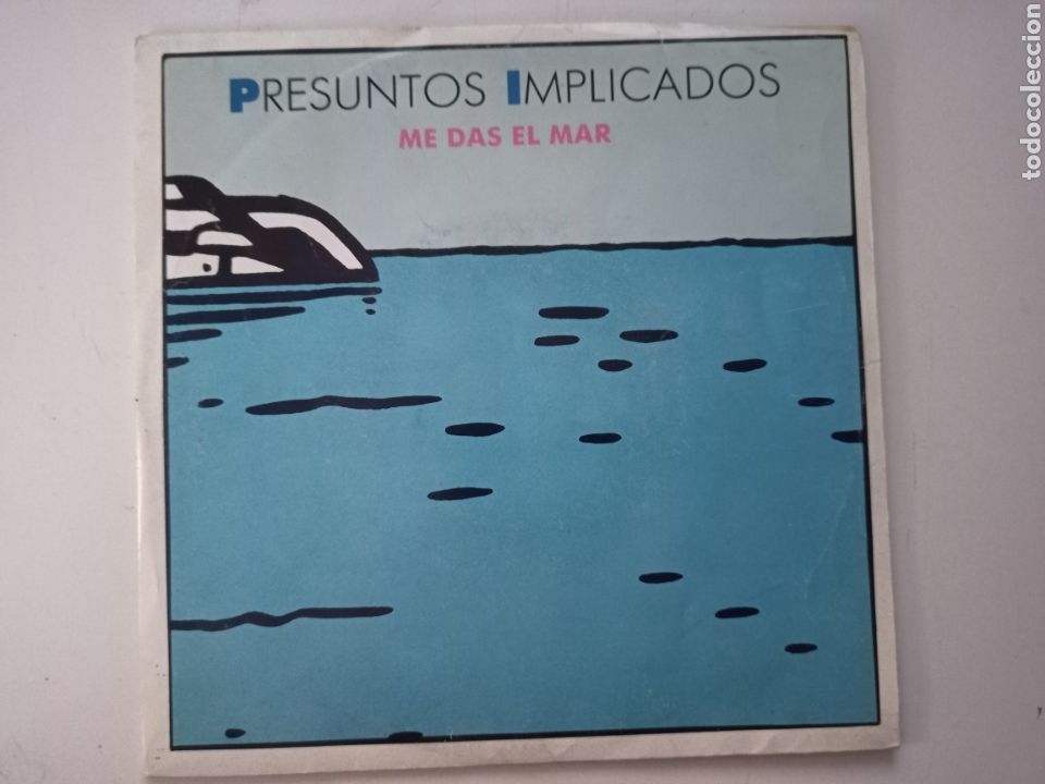 Discos de vinilo: Presuntos Implicados - Me das el mar - Foto 1