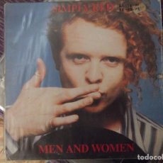 Discos de vinilo: SIMPLY RED . MEN AND WOMEN . 1987