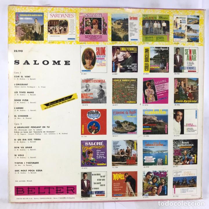 Discos de vinilo: Salom&eacute; &ndash; Salom&eacute; - Vinyl, LP - SPAIN - Foto 3