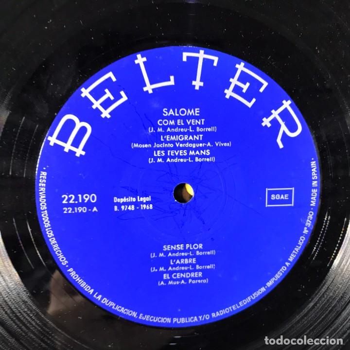 Discos de vinilo: Salom&eacute; &ndash; Salom&eacute; - Vinyl, LP - SPAIN - Foto 6