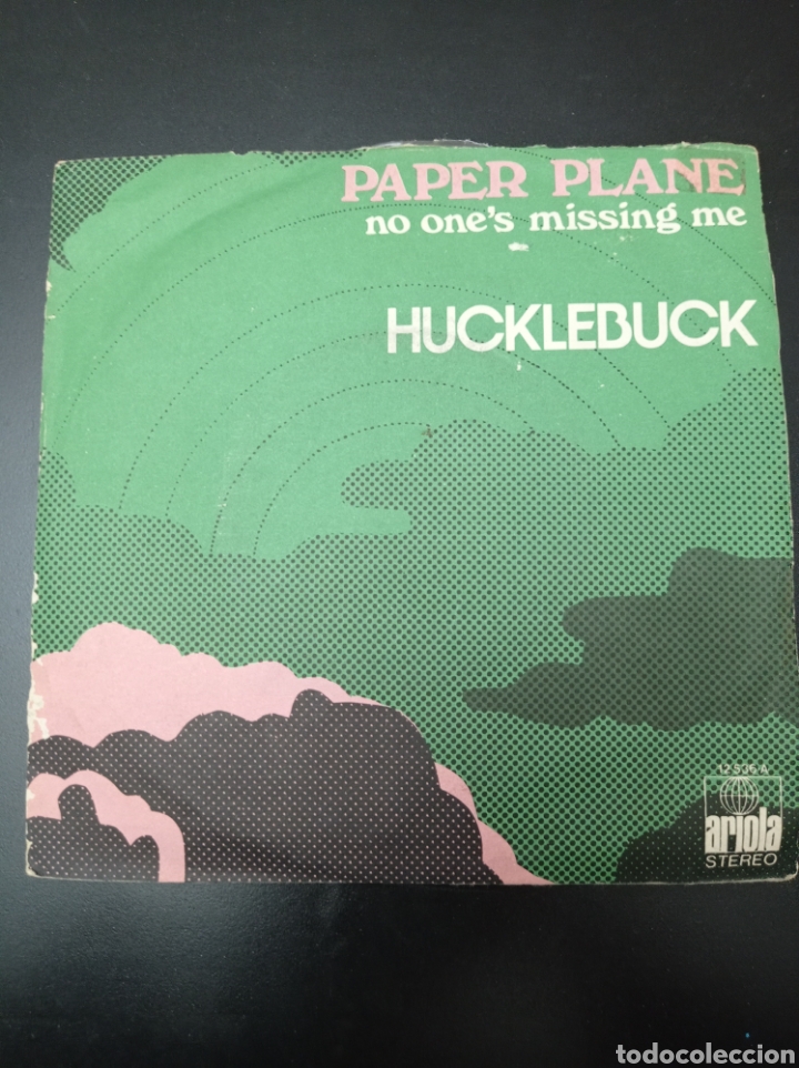 Discos de vinilo: DISCO SINGLES HUCKLEBICH PAPER PLANE 1973 - Foto 1