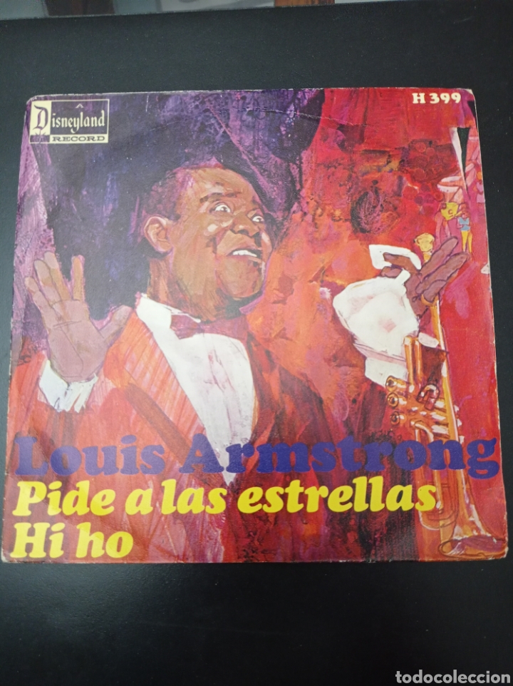 Discos de vinilo: DISCO VINILO SINGLES LOUIS ARMSTRONG 1968 - Foto 1