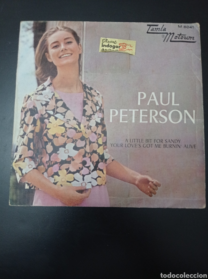 Discos de vinilo: DISCO VINILO SINGLES PAUL PETERSON 1968 - Foto 1