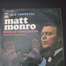 Discos de vinilo: MATT MONRO 1969
