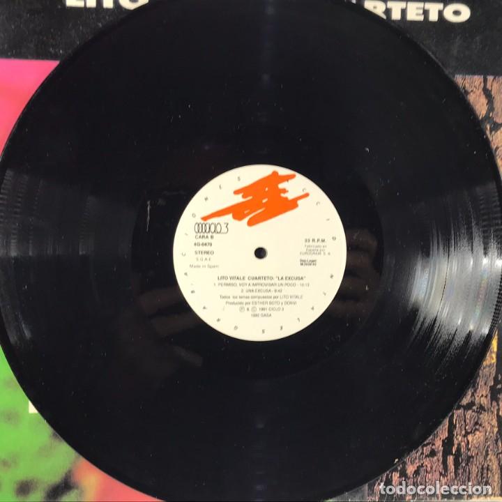 Discos de vinilo: Lito Vitale Cuarteto &ndash; La Excusa - Vinyl, LP, Album - - Foto 6