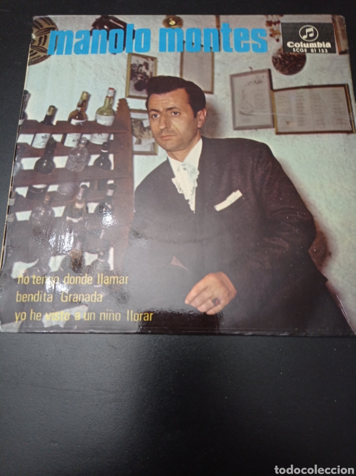 Discos de vinilo: MANOLO MONTES 1966, DISCO VINILO SINGLED - Foto 1