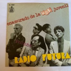 Discos de vinilo: RADIO FUTURA ENAMORADO DE LA MODA JUVENIL LABEL PEQUEÑO PROMO