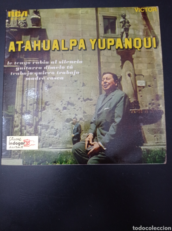 Discos de vinilo: ATAHUALA YUPANQUI 1968 , DISCO BINILO SINGLED - Foto 1
