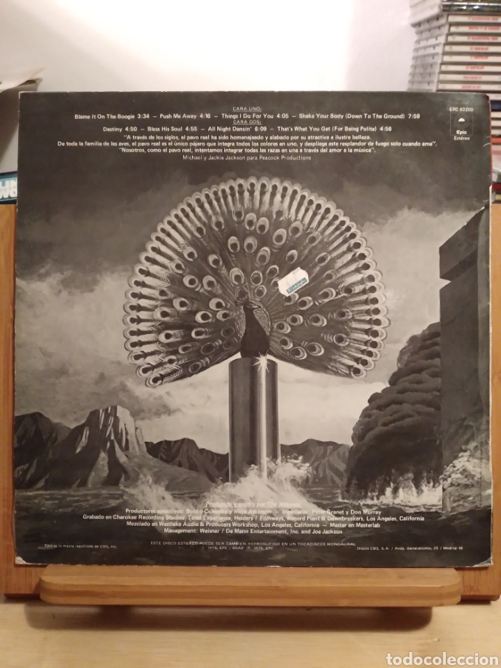 Discos de vinilo: THE JACKSONS - DESTINITY - ES.78 - Foto 2
