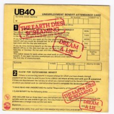 Discos de vinilo: UB40 – THE EARTH DIES SCREAMING / DREAM A LIE – GRADUATE RECORDS. Lote 338106558