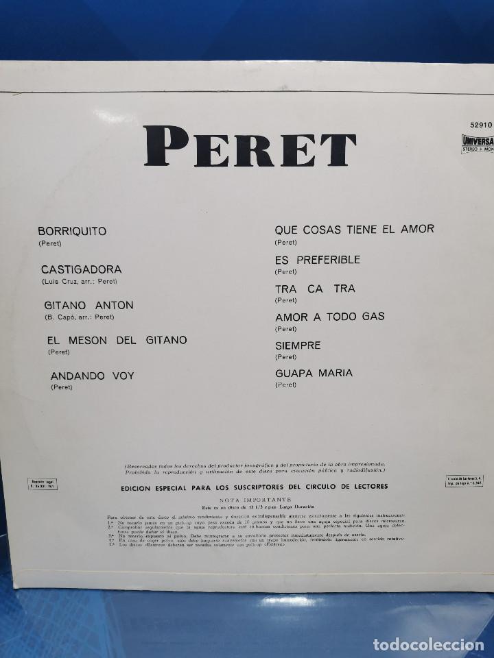 Discos de vinilo: Disco lp Peret &ndash; Peret - 1971 - Foto 7