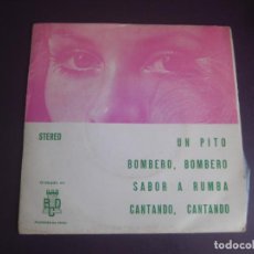 Discos de vinilo: ORQUESTA FANTASIA Y NARBO EP BCD 1974 - UN PITO / SABOR A RUMBA / BOMBERO BOMBERO +1 - NUEVO. Lote 338173593