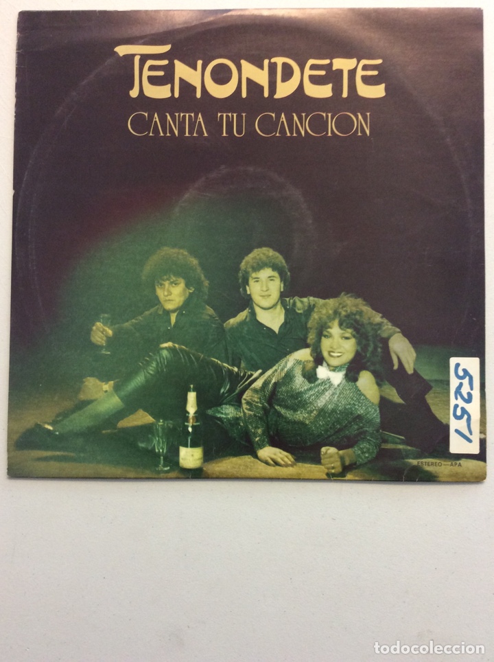 Disques de vinyle: Tenondete. Canta tu canci&oacute;n.