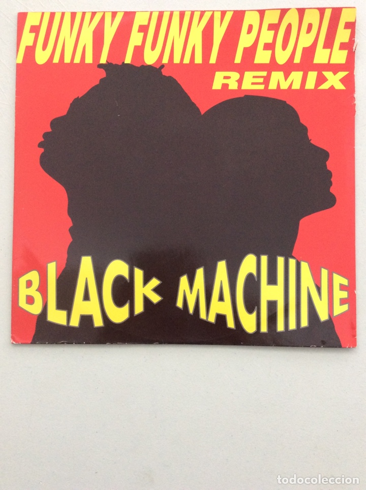 Discos de vinilo: Black Machine. Funky Funky People. - Foto 1