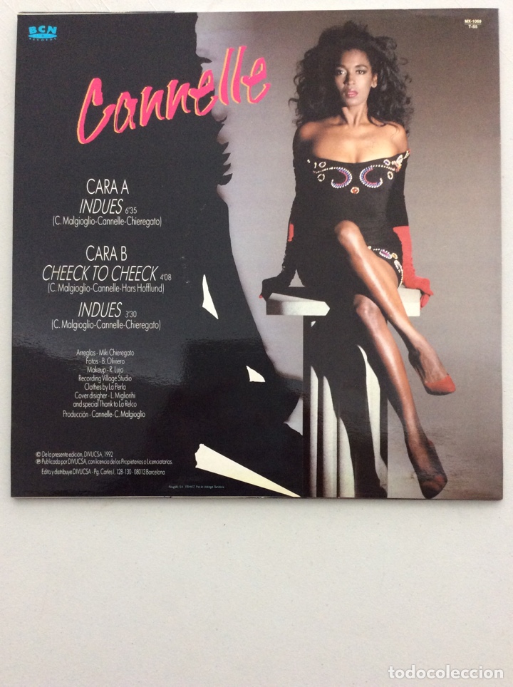 Discos de vinilo: Cannelle. Indues. Cheeck to cheeck. - Foto 2