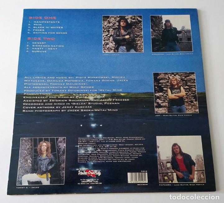 Discos de vinilo: LP WOLF SPIDER - KINGDOM OF PARANOIA - Foto 2