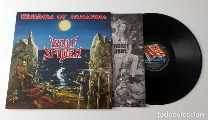 Discos de vinilo: LP WOLF SPIDER - KINGDOM OF PARANOIA - Foto 3