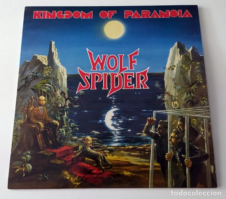 Discos de vinilo: LP WOLF SPIDER - KINGDOM OF PARANOIA - Foto 1