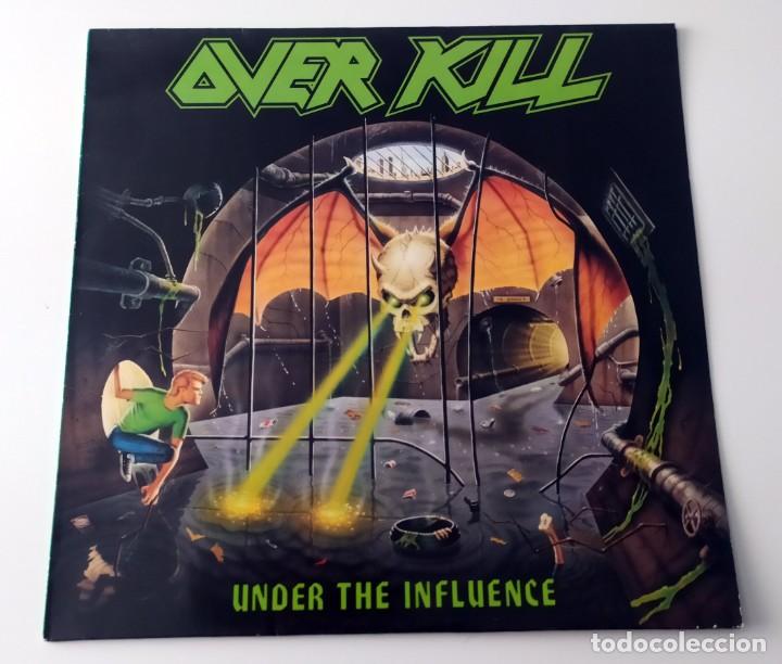 Discos de vinilo: LP OVERKILL - UNDER THE INFLUENCE - Foto 1
