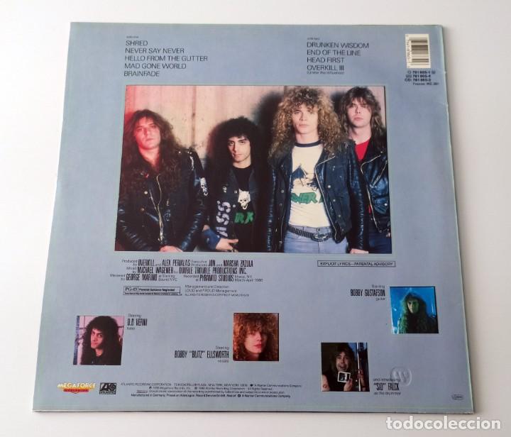 Discos de vinilo: LP OVERKILL - UNDER THE INFLUENCE - Foto 2