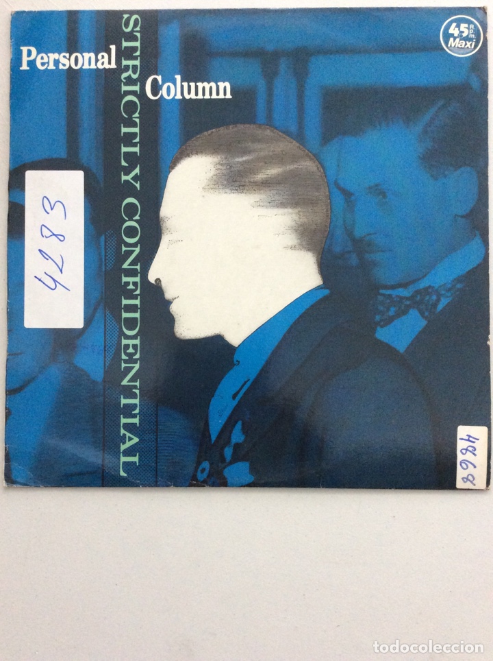 Discos de vinilo: Personal Column. Strictly confidential. - Foto 1