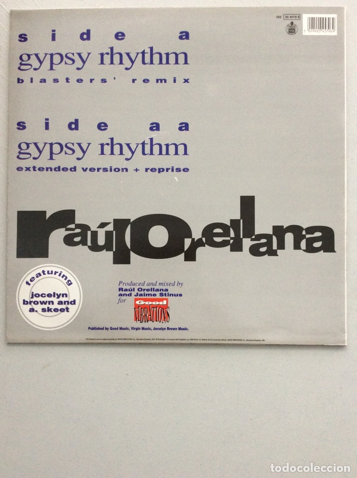 Discos de vinilo: Ra&uacute;l Orellana. Gypsy rhythm. - Foto 2