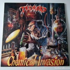 Discos de vinilo: LP TANKARD - CHEMICAL INVASION. Lote 338217843
