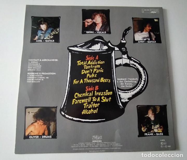 Discos de vinilo: LP TANKARD - CHEMICAL INVASION - Foto 2