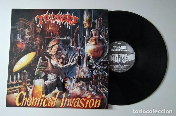 Discos de vinilo: LP TANKARD - CHEMICAL INVASION - Foto 3