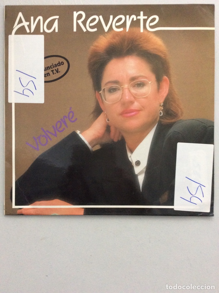 Discos de vinilo: Ana Reverte. Volver&eacute;. - Foto 1