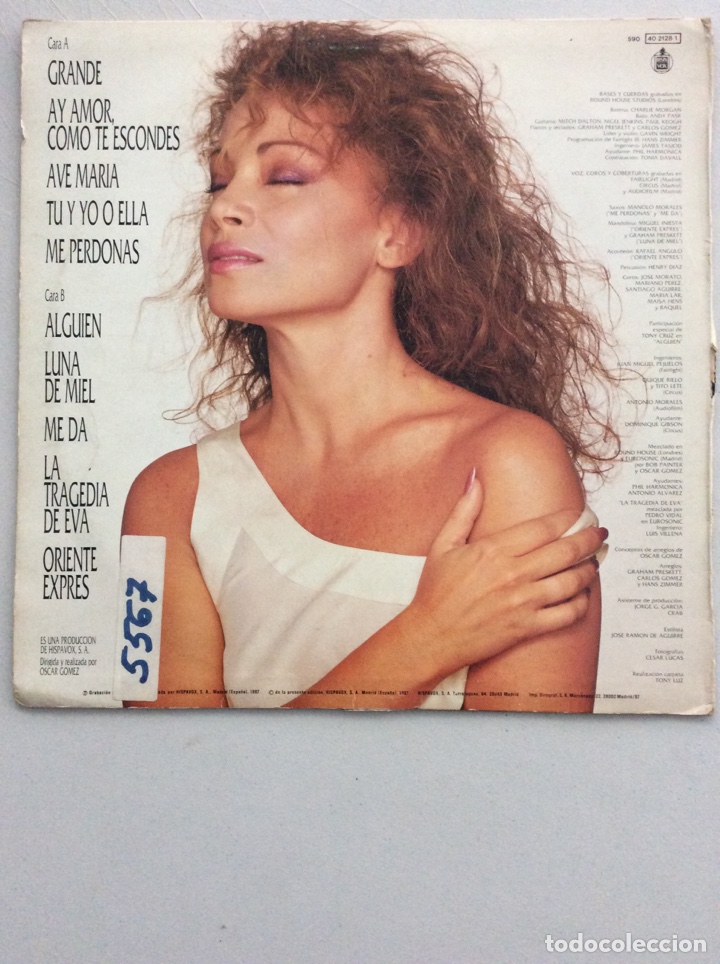Discos de vinilo: Paloma San Basilio. Grande. - Foto 2