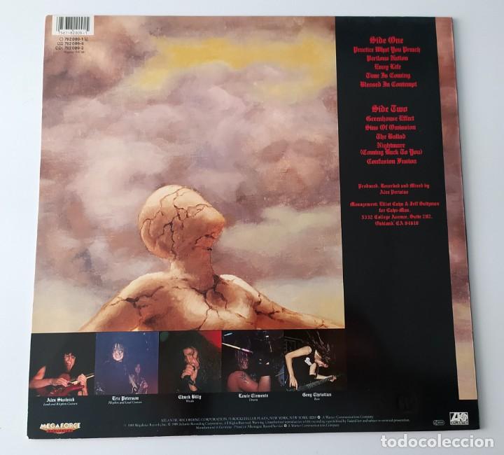 Discos de vinilo: LP TESTAMENT - PRACTICE WHAT YOU PREACH - Foto 2