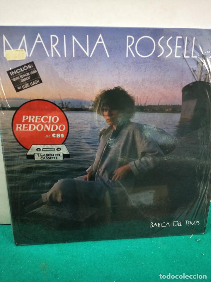 Discos de vinilo: MARINA ROSELL. BARCA DEL TEMPS. LP CBS 1985 - Foto 1