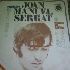 Discos de vinilo: JOAN MANUEL SERRAT - PENELOPE - SINGLE ORIGINAL ESPAÑOL - NOVOLA RECORDS 1969 - MONOAURAL